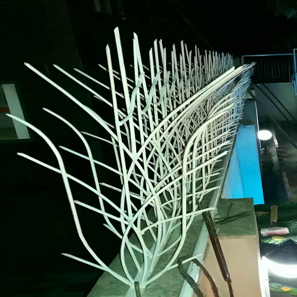 fence-wall-protection-deer-antler-spear-ach مشاهده عکس و بررسی قیمت مدل های متنوع حفاظ شاخ گوزنی – انتخاب بهترین محافظ دیوار حیاط و ویلا