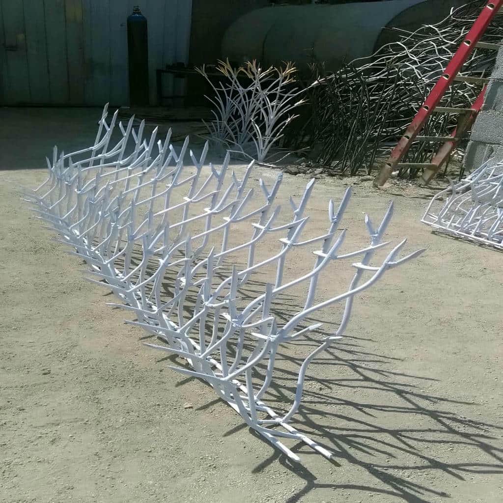 fence-wall-protection-deer-antler-spear-ao انواع مدل های حفاظ شاخ گوزنی