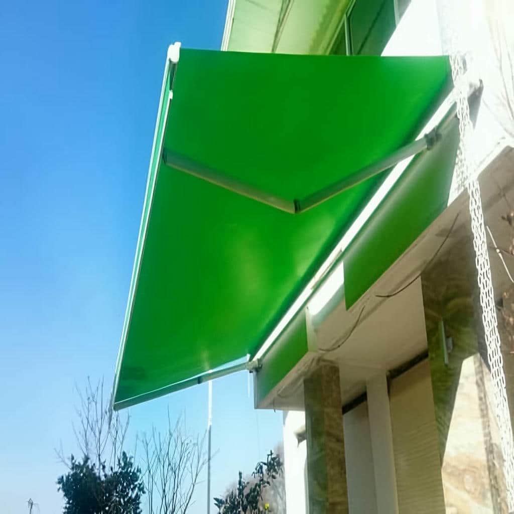 سایبان برقی ساختمان