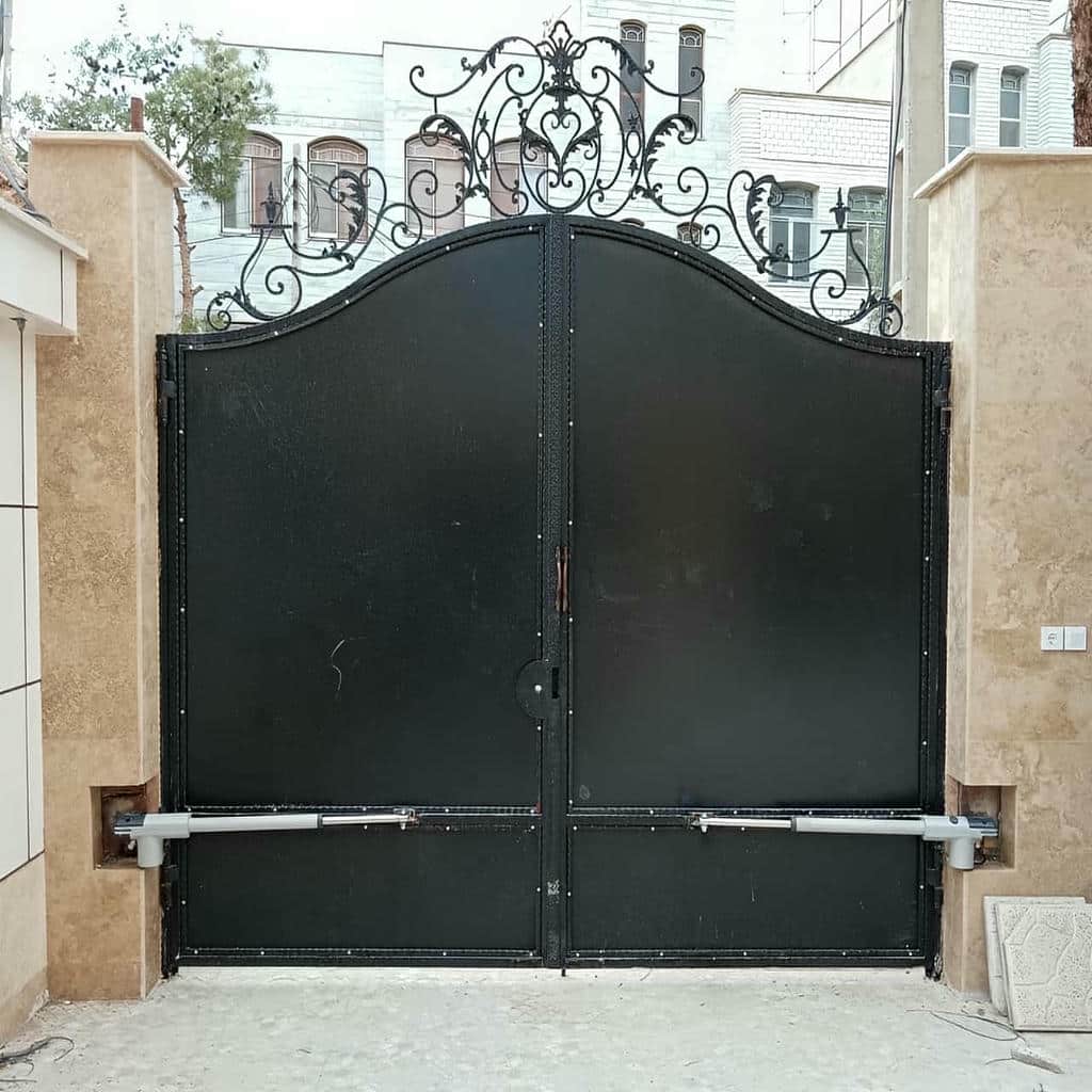 کارخانه جک درب پارکینگ یراق هماهنگ نما در بومهن