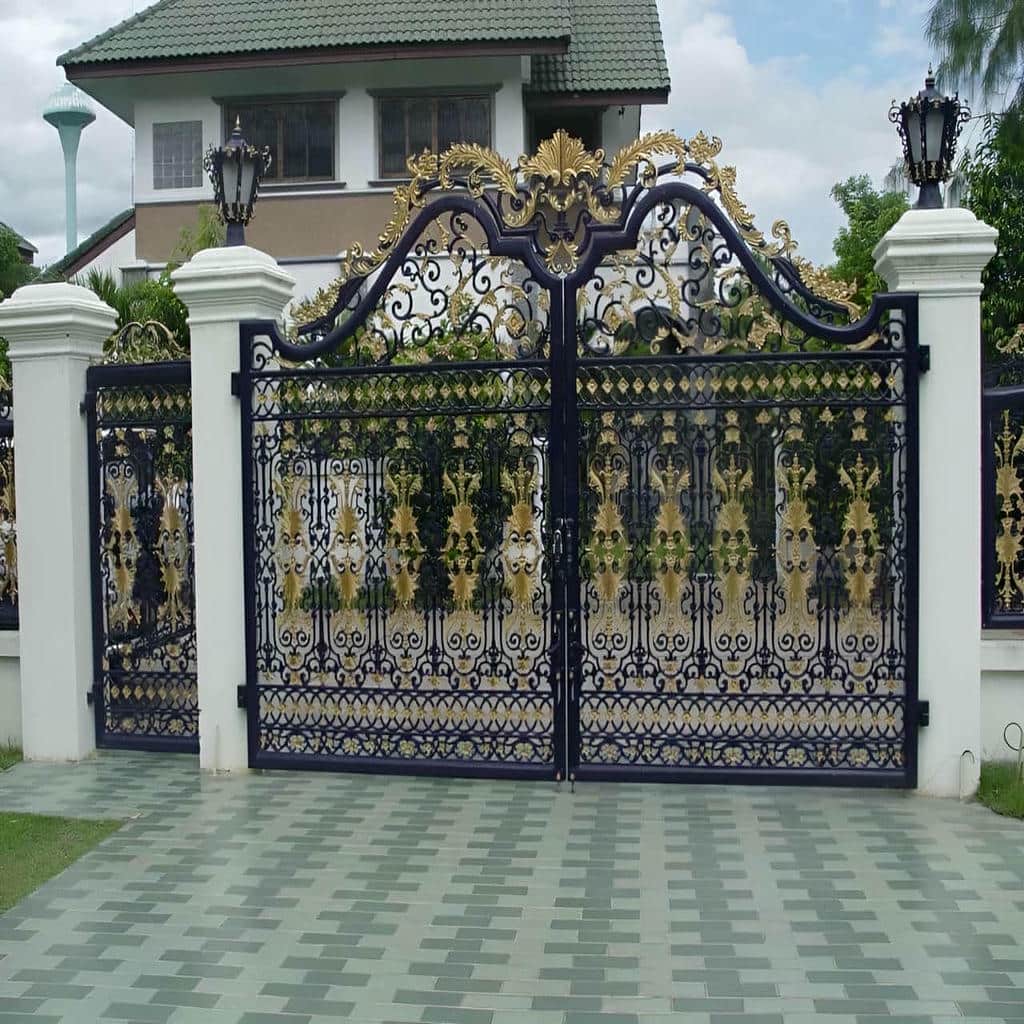 قیمت درب حیاط قفل باکیفیت در رشت
