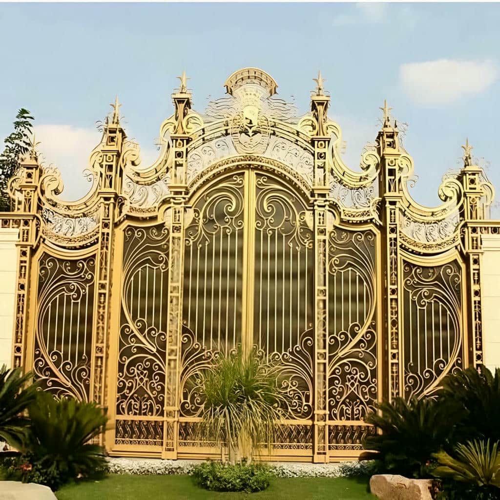 خرید درب حیاط مدرن خطی در اردبیل