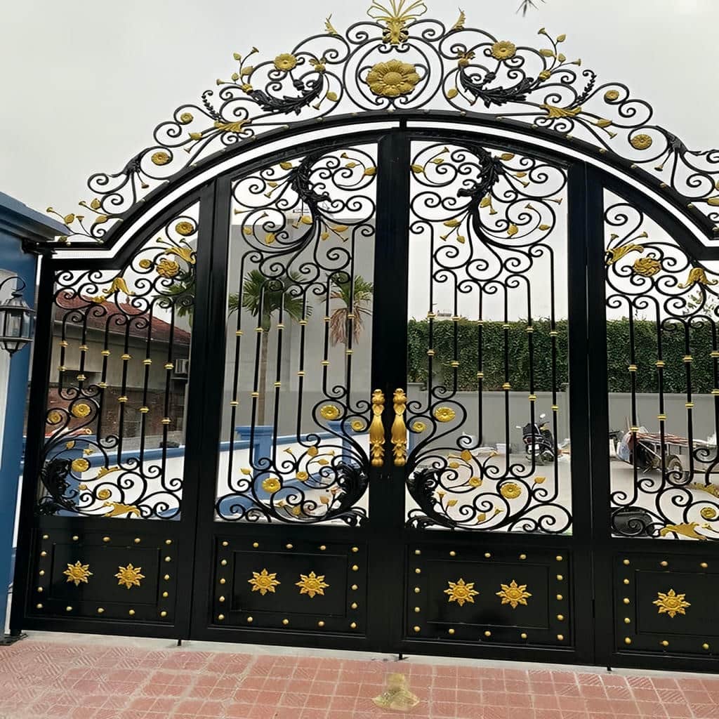 نصب درب حیاط تک لنگه در بندر انزلی