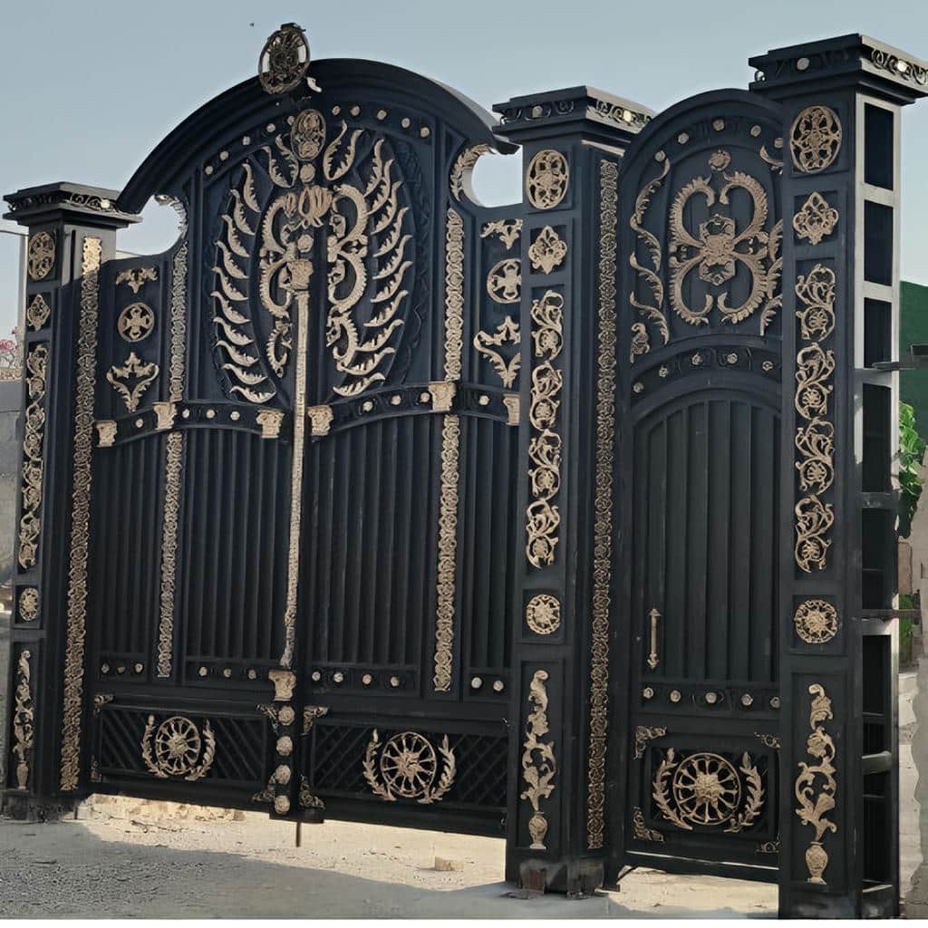 نصب درب حیاط تک لنگه در رشت