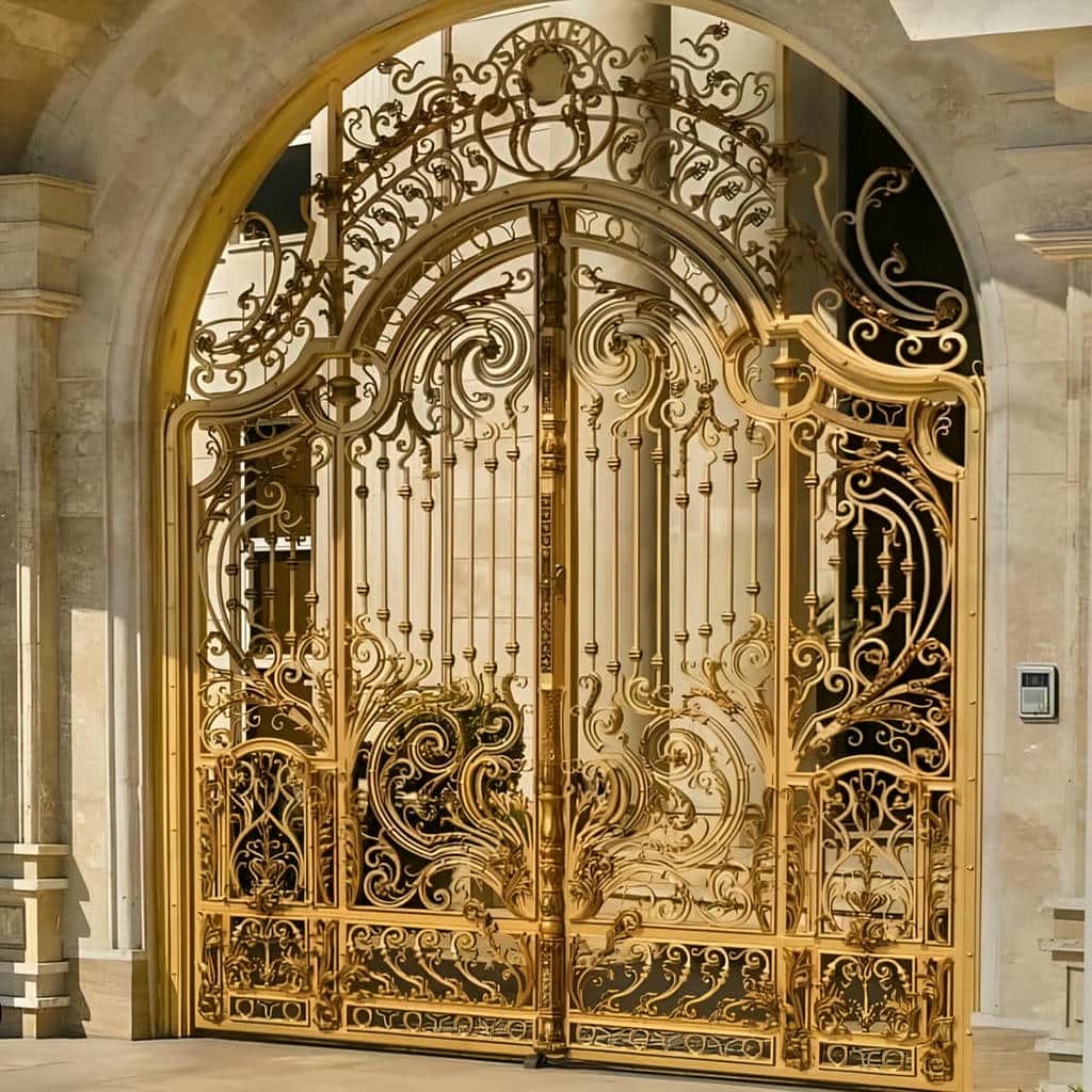 قیمت درب حیاط فرفورژه در آبادان