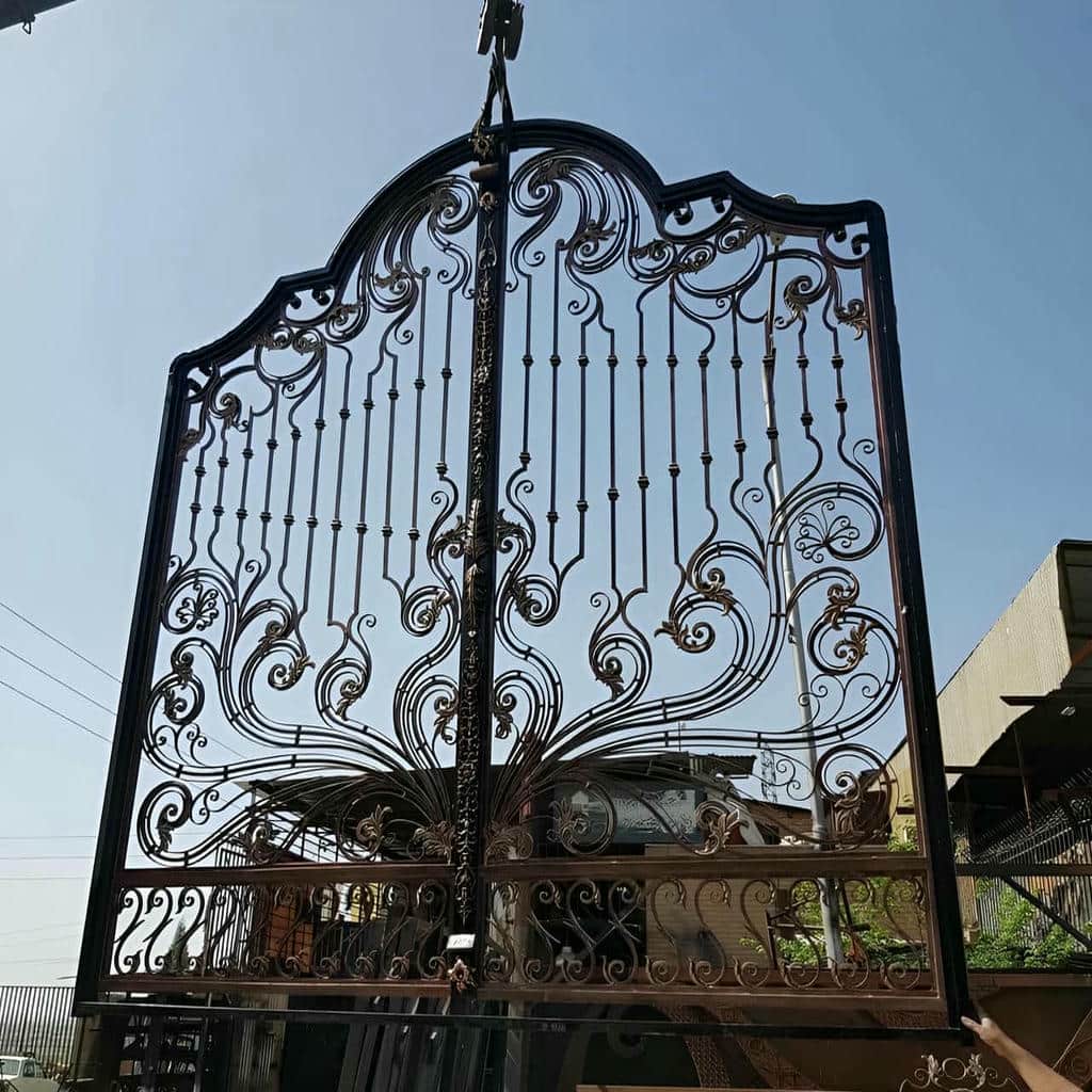کارخانه درب حیاط آماده جک پارکینگی در نظرآباد