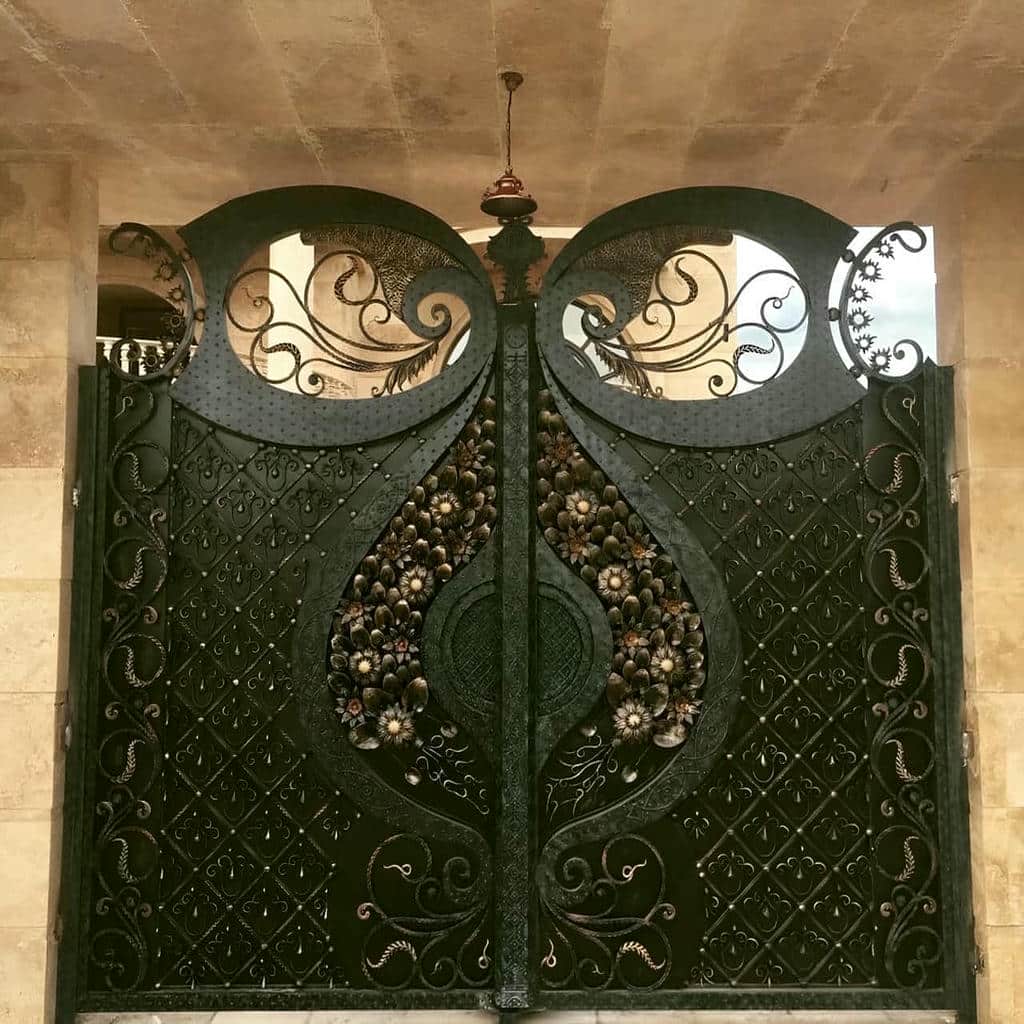 کارخانه درب حیاط پروفیل سنگین در تبریز
