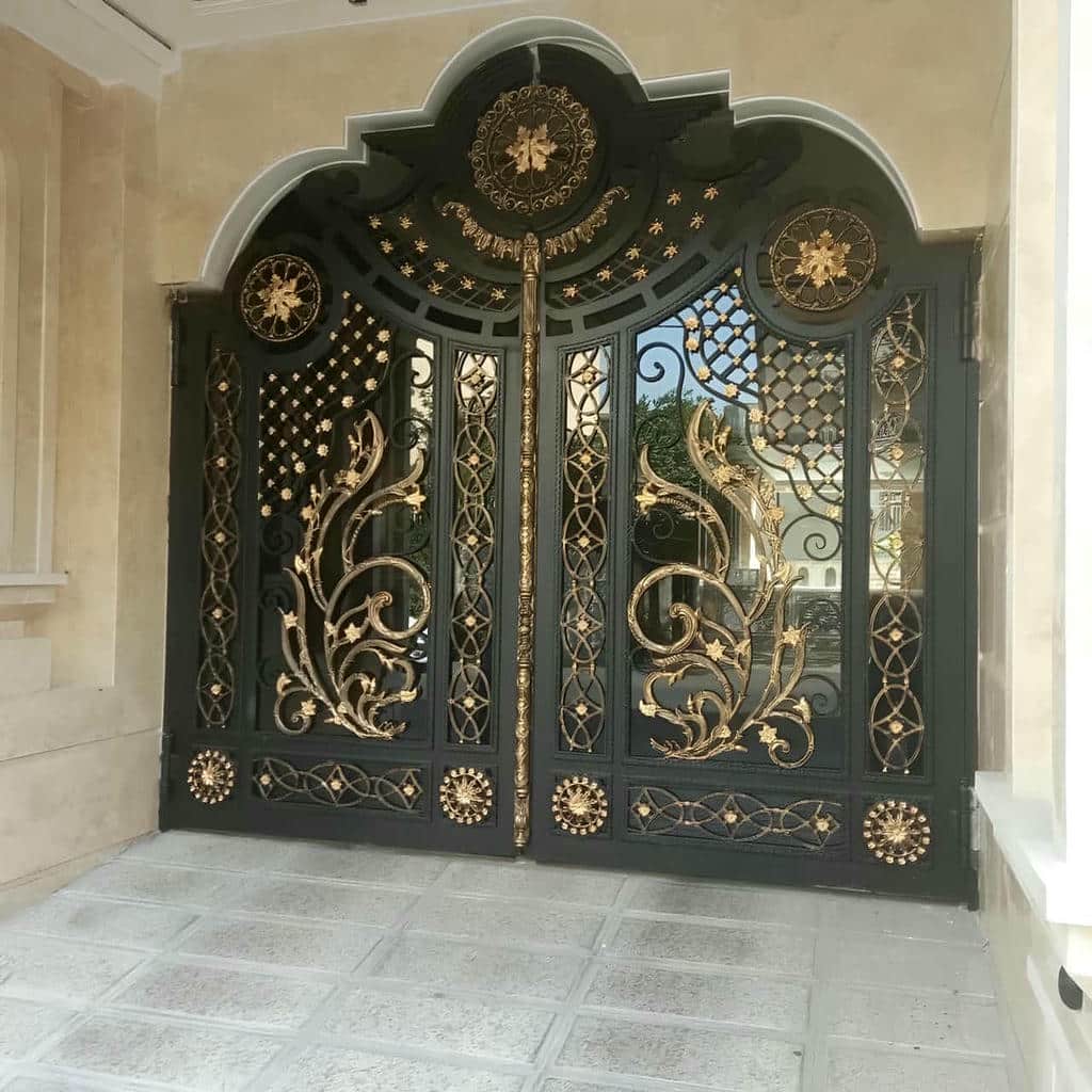 قیمت درب حیاط فرفورژه کلاسیک در استان گلستان
