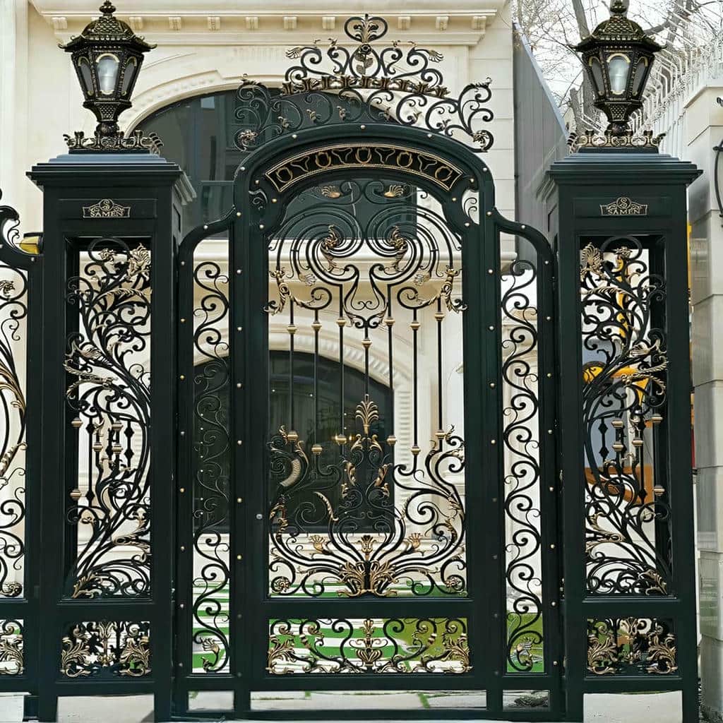 نصب درب حیاط تک لنگه در سنندج