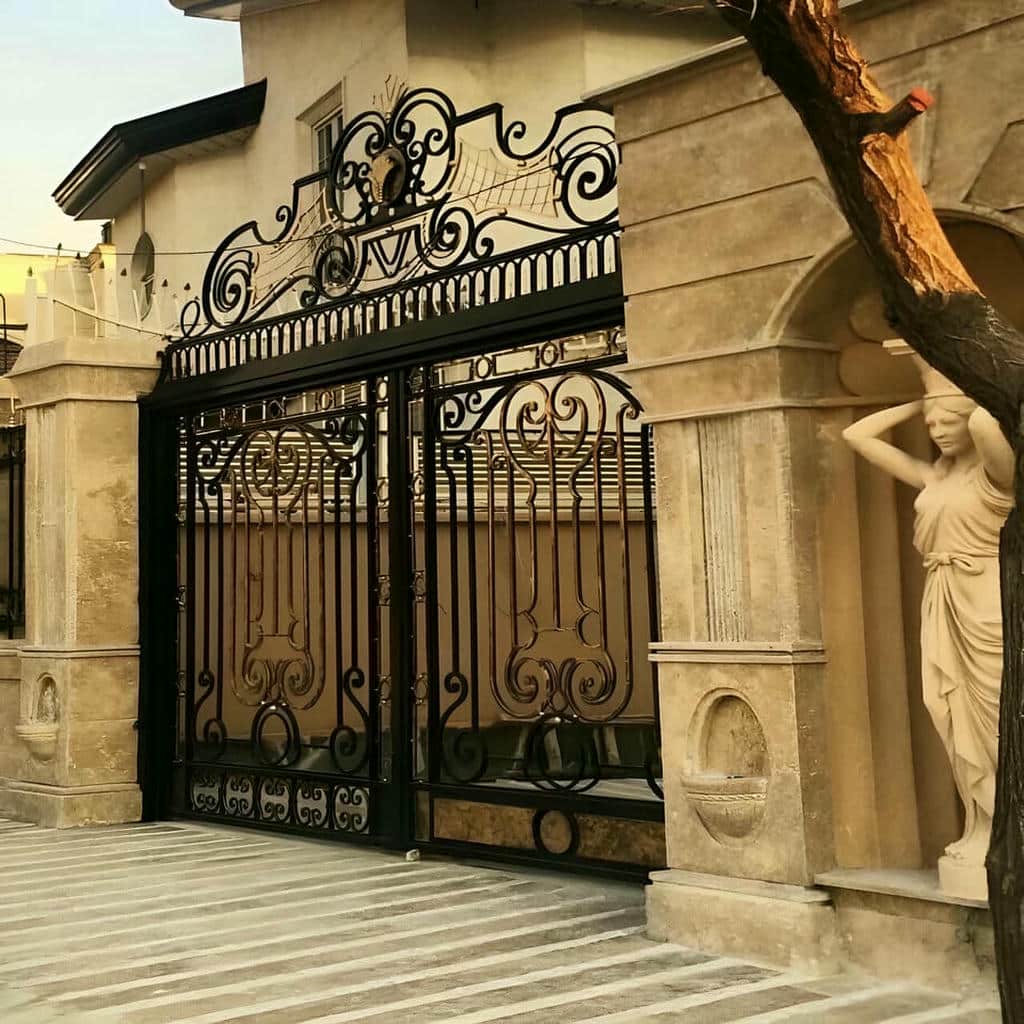 خرید درب حیاط مدرن در ساری