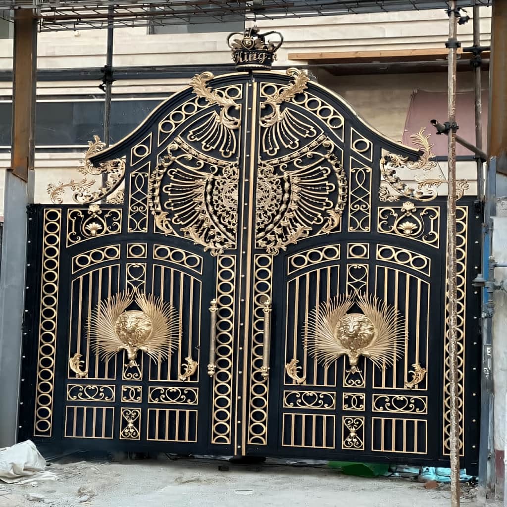 خرید درب حیاط ساده در زاهدان