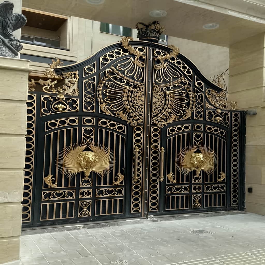 فروش درب حیاط ابعاد سفارشی در پرند