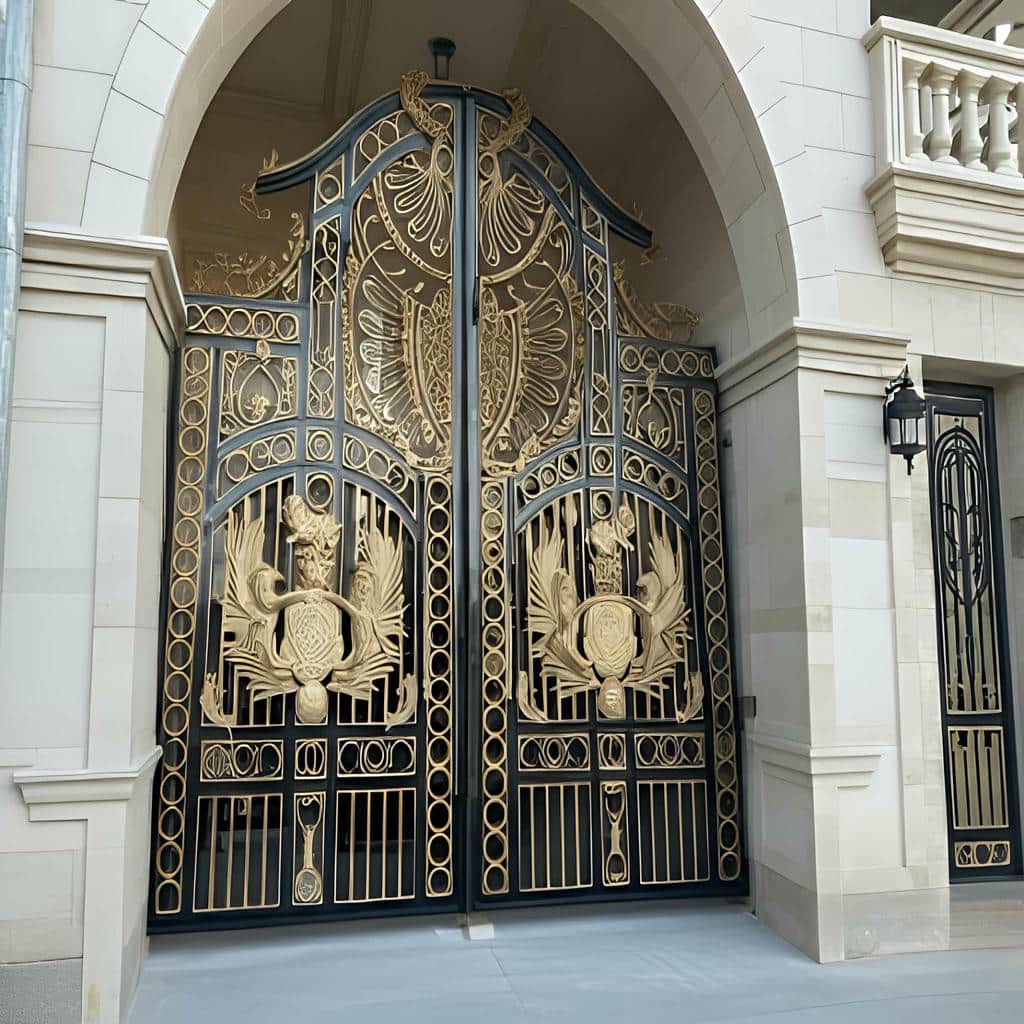 خرید درب حیاط پروفیل سنگین در رشت
