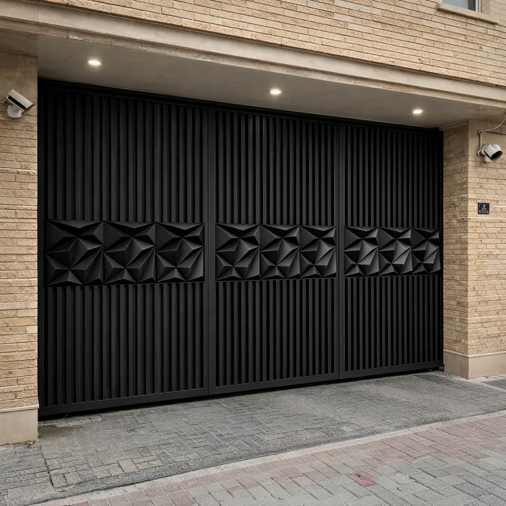 قیمت درب حیاط درب ورودی ویلا در کیش