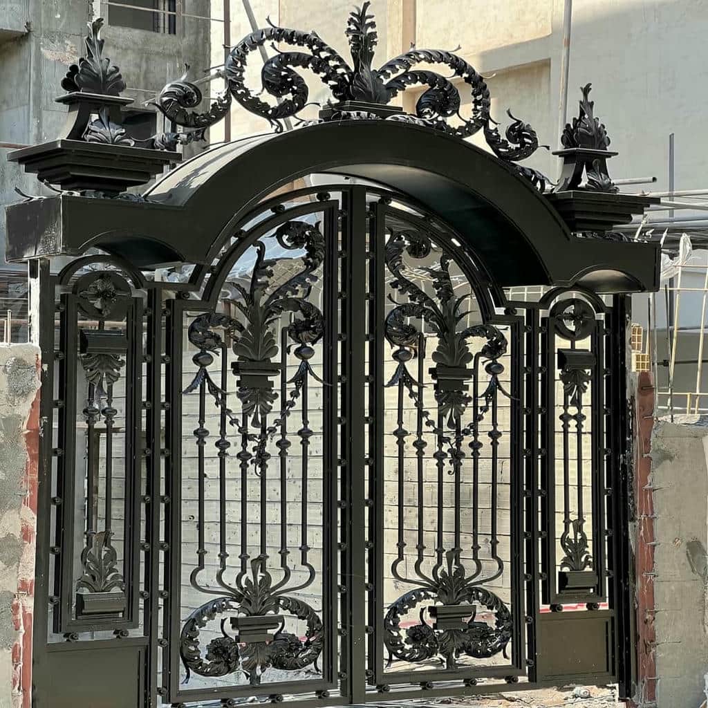 فروش درب حیاط دولنگه در کاشان