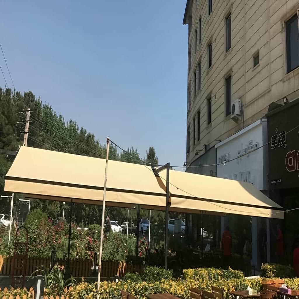 فروش سایبان برقی کافه رستوران در نظرآباد