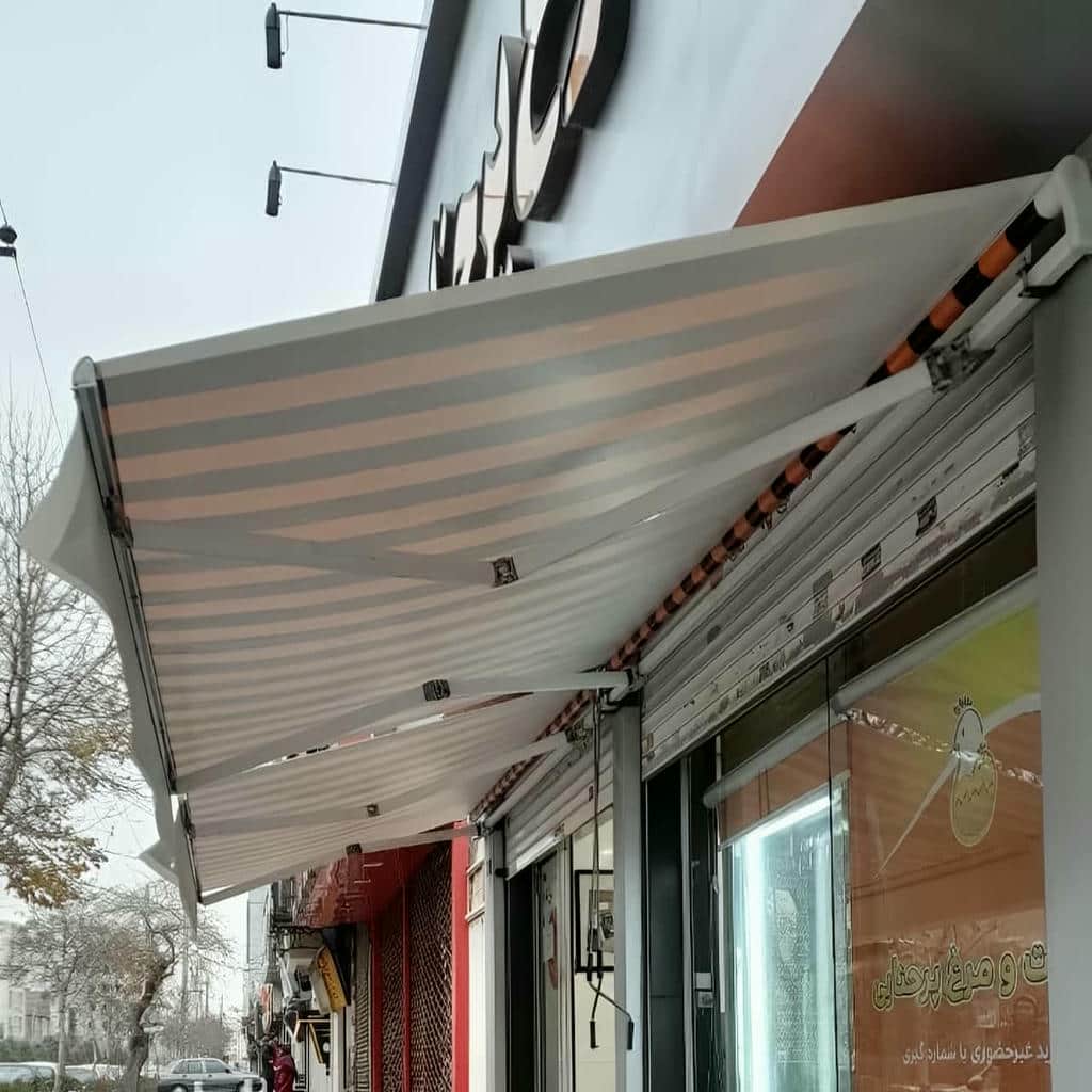 قیمت سایبان برقی پوشش مقاوم در اصفهان