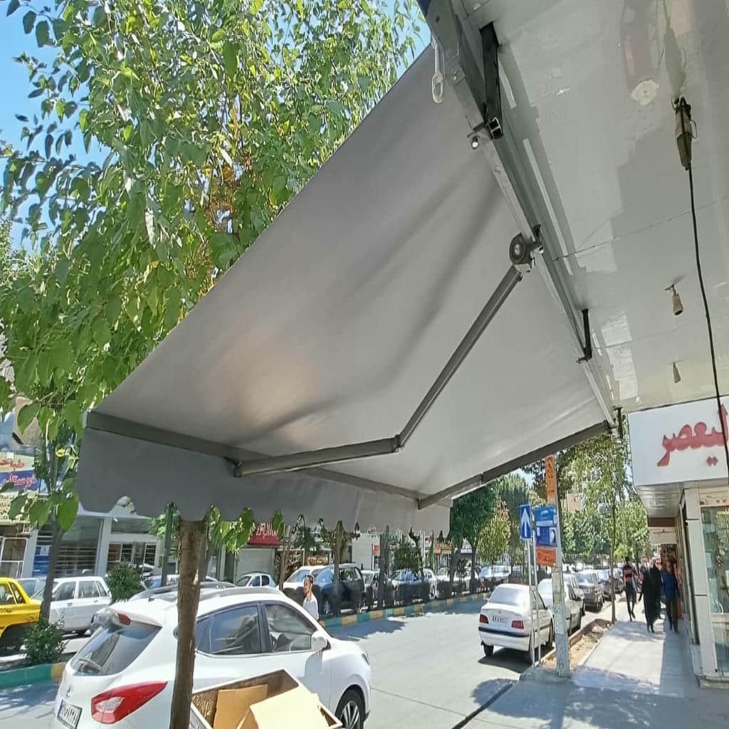 خرید سایبان برقی پارچه ضد UV در چابهار