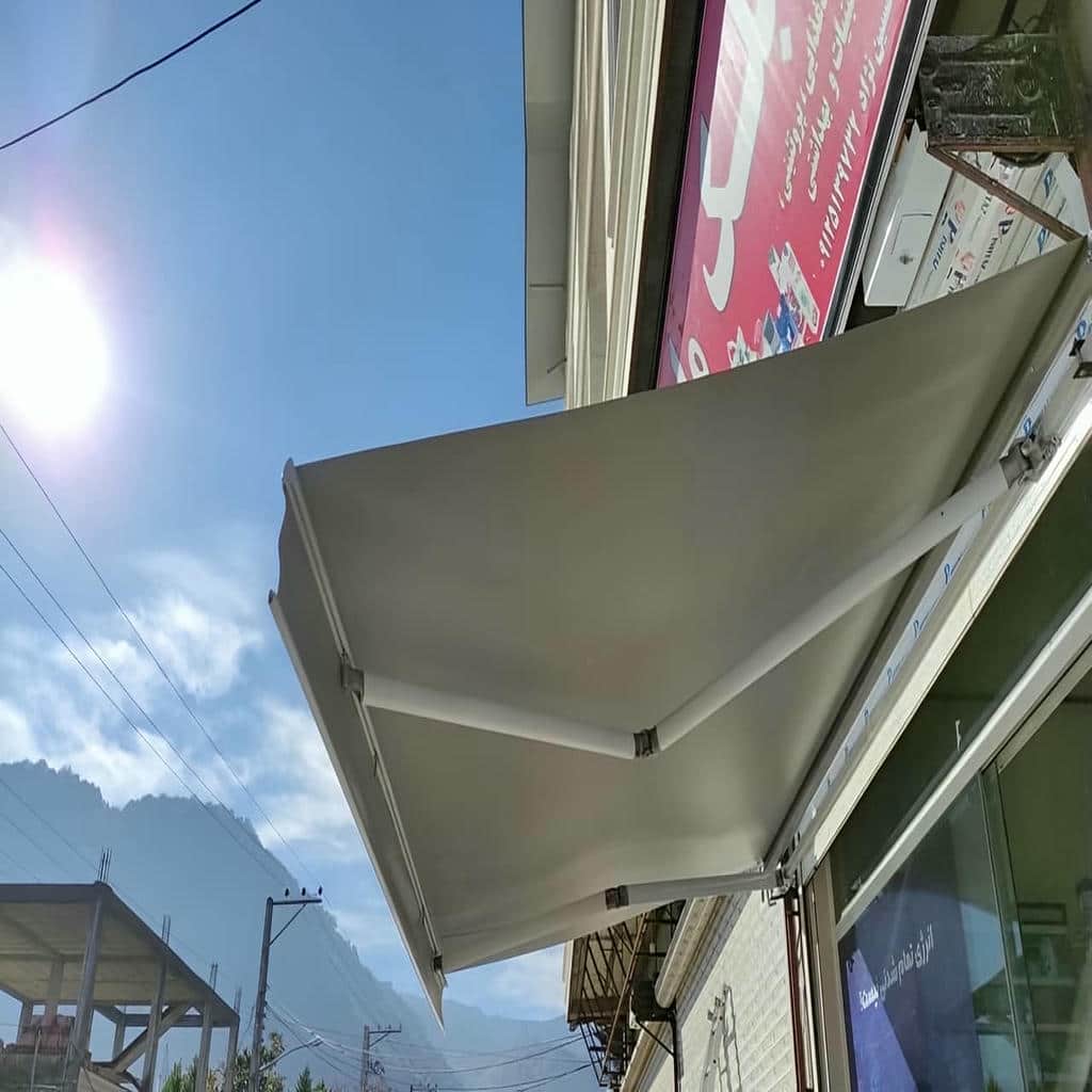 خرید سایبان برقی پارچه ضد UV در خرم آباد