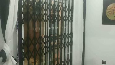 درب آکاردئونی در طالقان