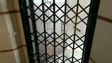درب آکاردئونی در کیش