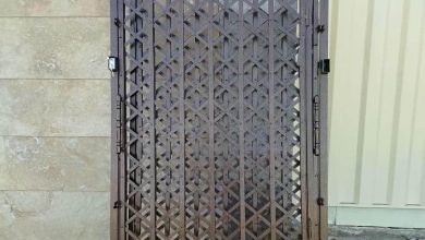 درب آکاردئونی در هشتگرد