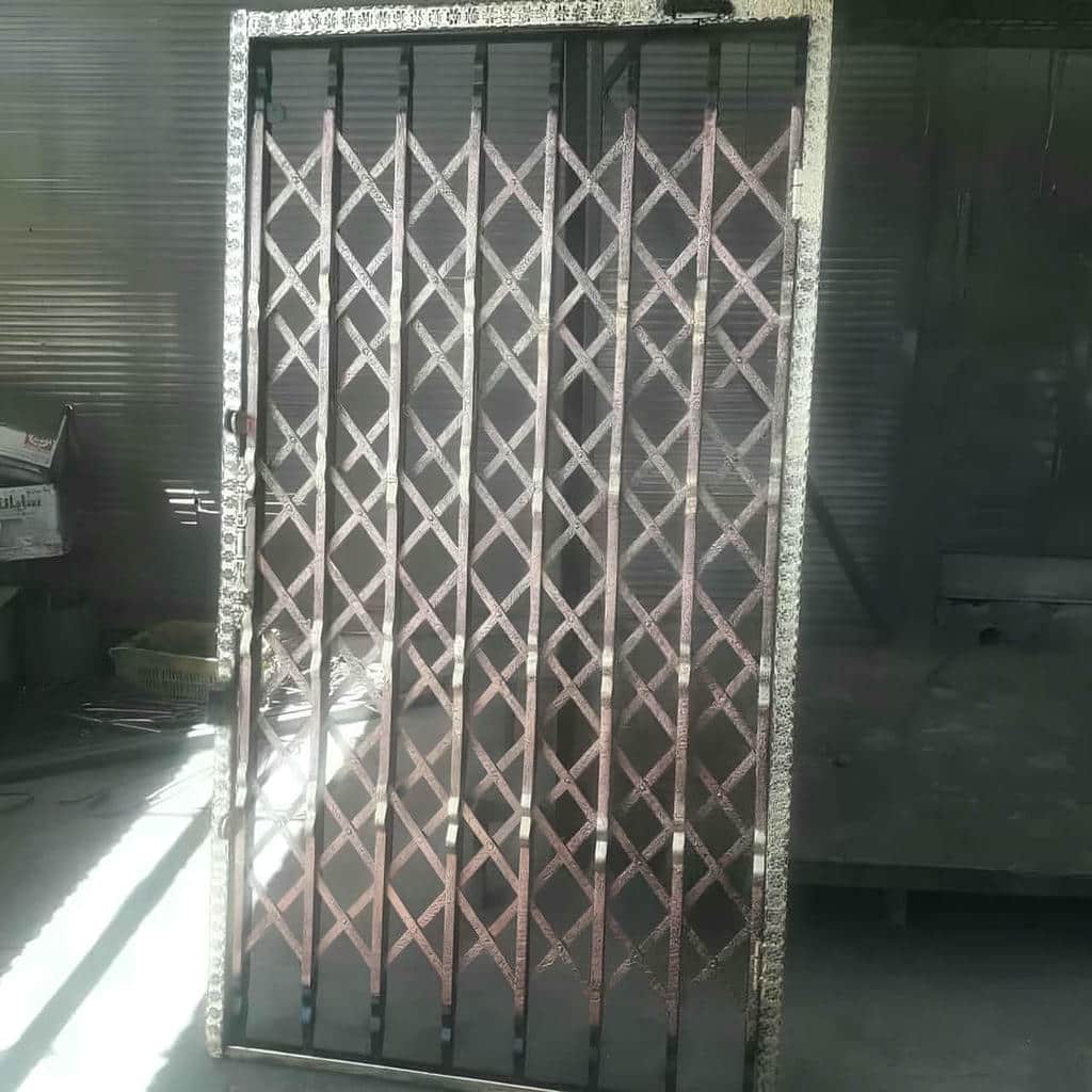 قیمت درب آکاردئونی سه گل در قزوین