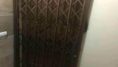 درب آکاردئونی در اشتهارد