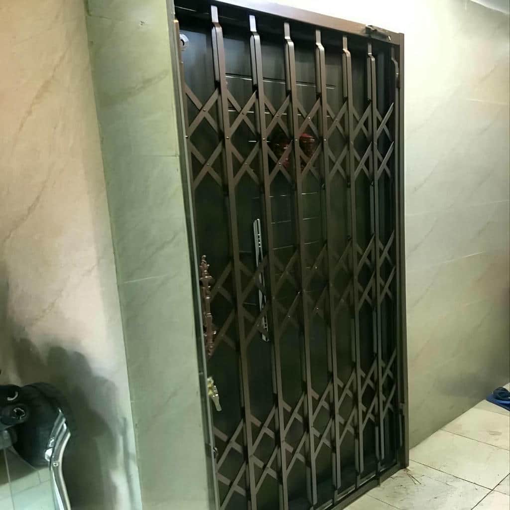 قیمت درب آکاردئونی سه گل در محمدشهر