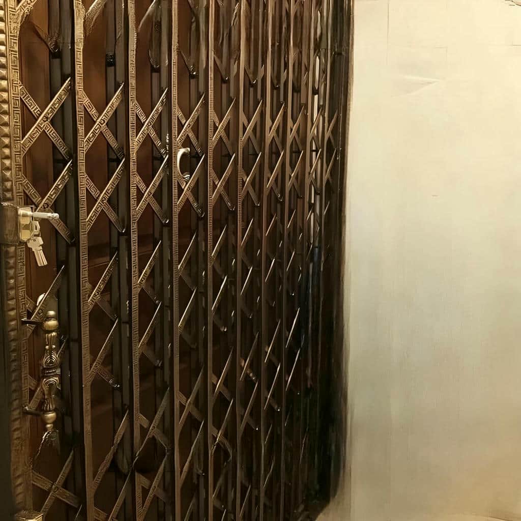 نصب درب آکاردئونی چهارگل در ساری