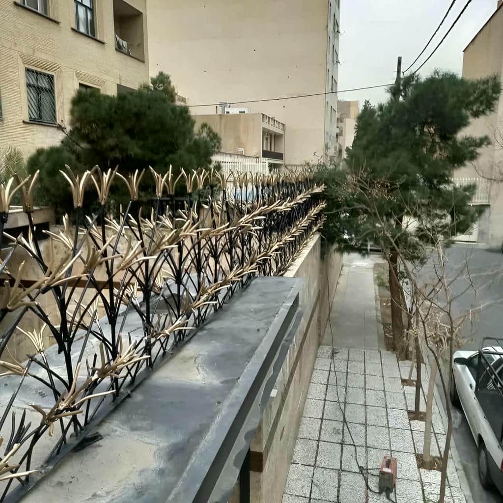 خرید حفاظ شاخ گوزنی دیوار ضدزنگ در چالوس