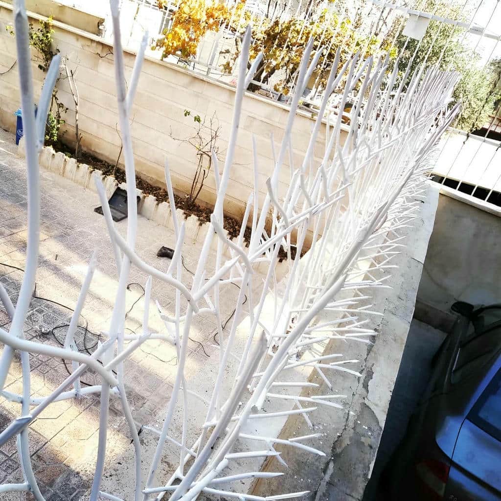 نصب حفاظ شاخ گوزنی دیوار ویلایی در مهرشهر کرج