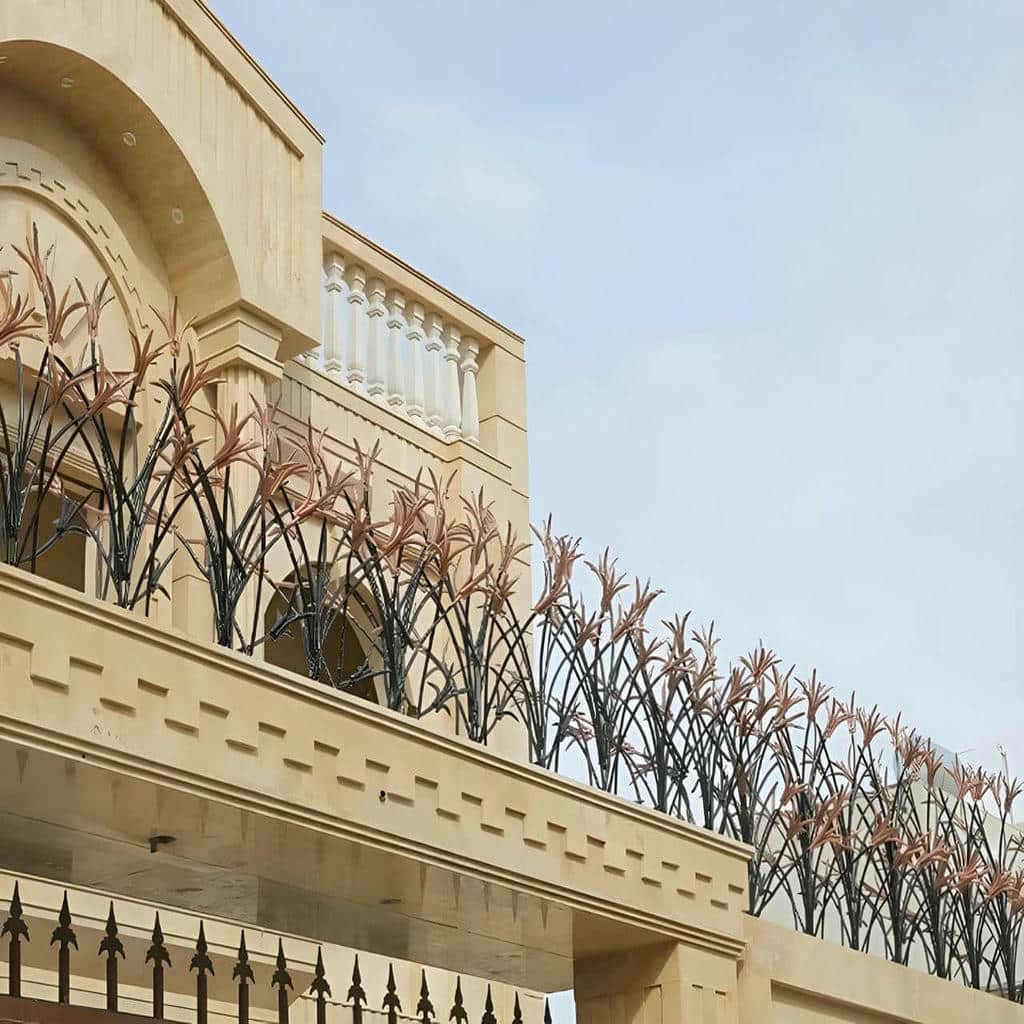 خرید حفاظ شاخ گوزنی دیوار مسکونی در نیشابور