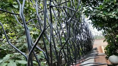 fence-wall-protection-deer-antler-spear-ali حفاظ شاخ گوزنی دیوار در بجنورد