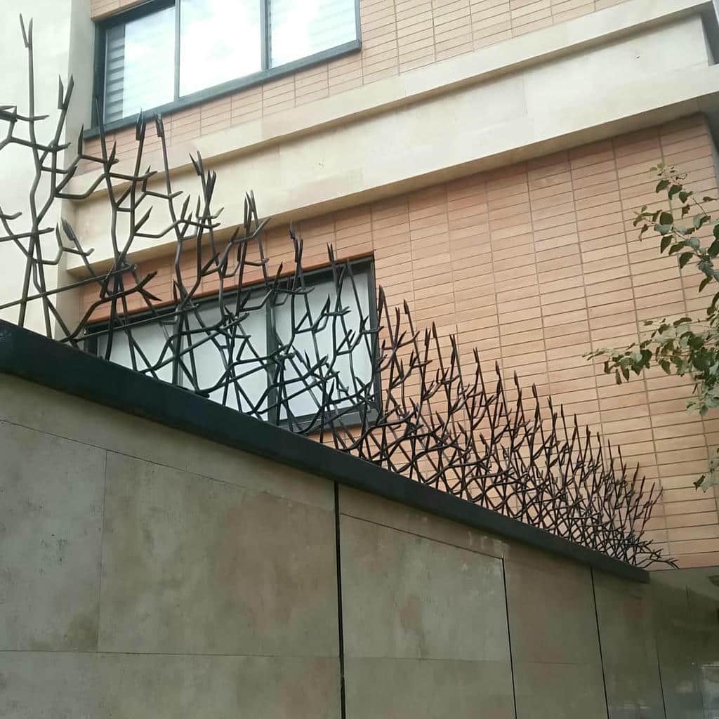 خرید حفاظ شاخ گوزنی دیوار تراکم استاندارد در پرند