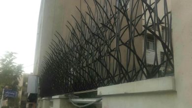 fence-wall-protection-deer-antler-spear-aus حفاظ شاخ گوزنی دیوار در لواسان