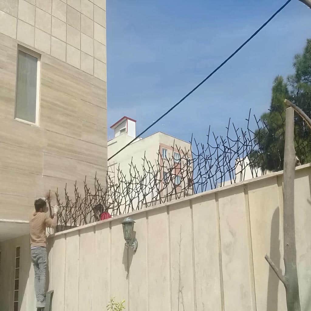فروش حفاظ شاخ گوزنی دیوار صنعتی در هشتگرد