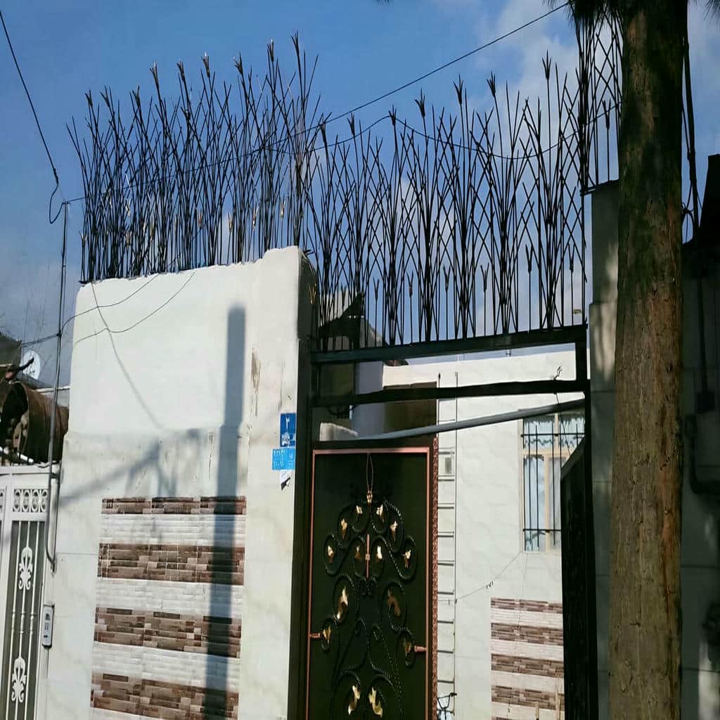 نصب حفاظ شاخ گوزنی دیوار ضدزنگ در استان گلستان