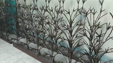 fence-wall-protection-deer-antler-spear-bj حفاظ شاخ گوزنی دیوار در بابل