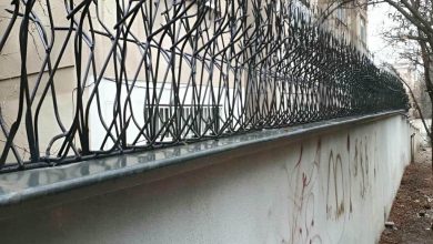 fence-wall-protection-deer-antler-spear-dt حفاظ شاخ گوزنی دیوار در ملارد