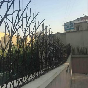 حفاظ شاخ گوزنی دیوار در تهران