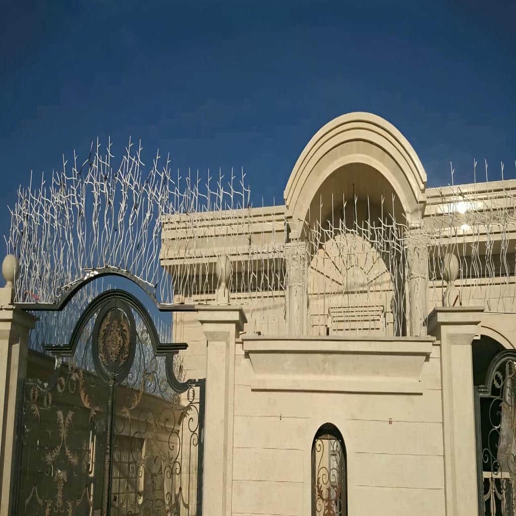 خرید حفاظ شاخ گوزنی دیوار مسکونی در اصفهان
