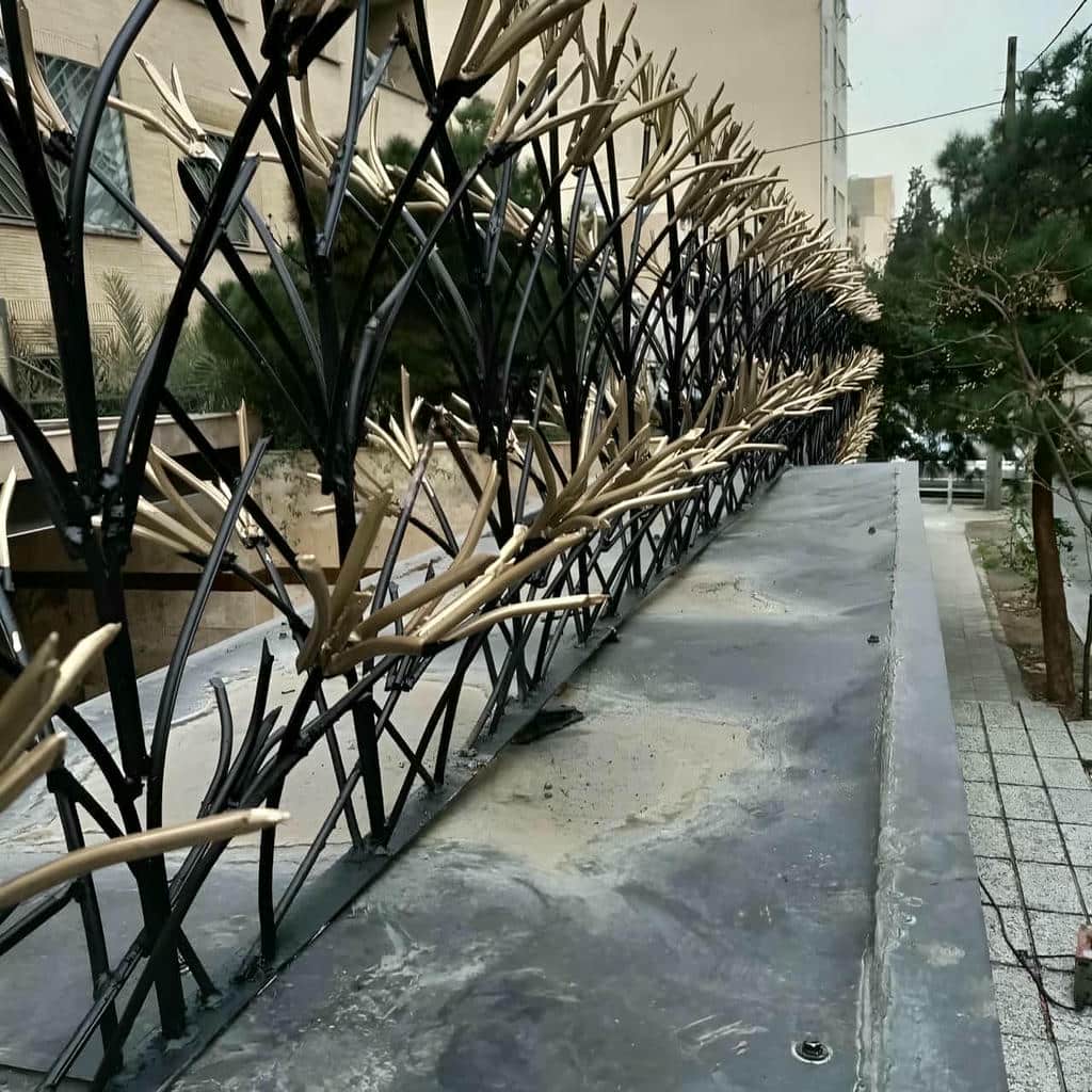 قیمت حفاظ شاخ گوزنی دیوار رنگ کوره ای در یاسوج