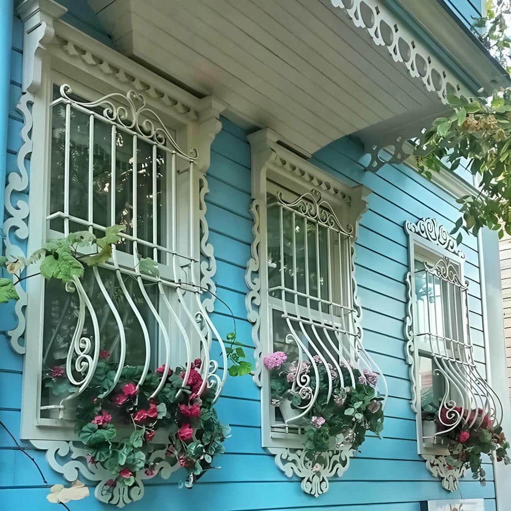 کارخانه حفاظ پنجره رنگ کوره ای در دماوند