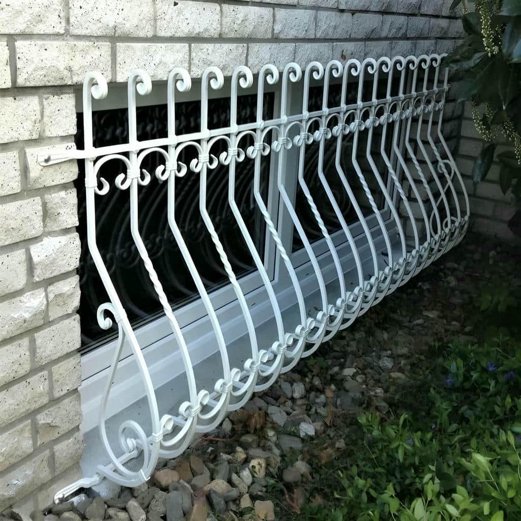 خرید نرده پنجره آهنی تقویت شده در کیش