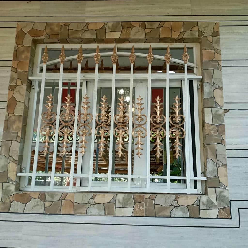 قیمت حفاظ پنجره فرفورژه قوس دار در گنبدکاووس