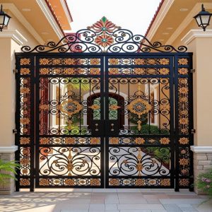درب حیاط در پرند