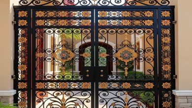 درب حیاط در پرند