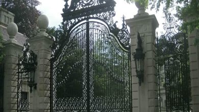 درب حیاط در نسیم شهر