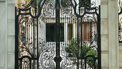درب حیاط در تبریز